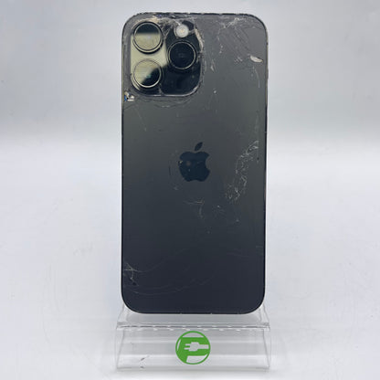 Broken Unlocked Apple iPhone 14 Pro Max 256GB 18.6.2 MQ8T3LL/A Read