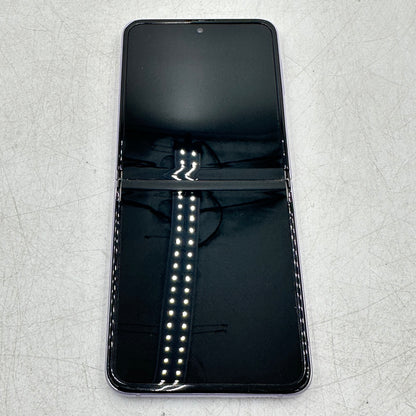 Unlocked Samsung Galaxy Z Flip3 8GB RAM 128GB SM-F711U Lavender READ
