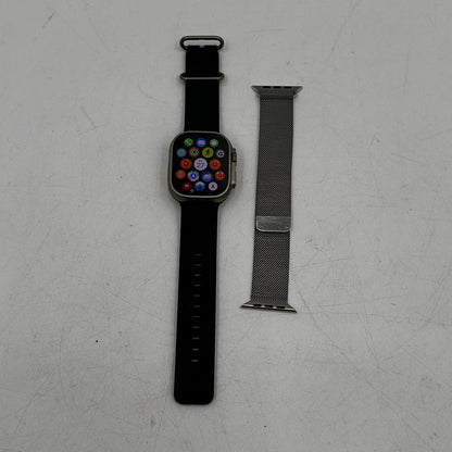 Factory Unlocked Apple Watch Ultra 49MM Titanium & Ceramic A2622