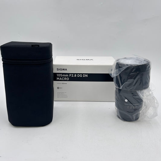 New Sigma Art Lens 105mm f/2.8 DG DN Macro For Sony E-Mount Fixed/Prime Lens