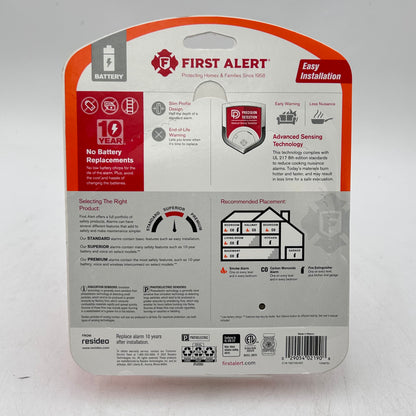 New First Alert Smoke Alarm 1046731 Superior
