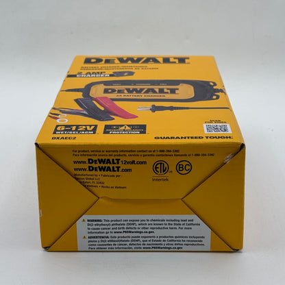 New DeWalt DXAEC2 12V Battery Charger & Maintainer