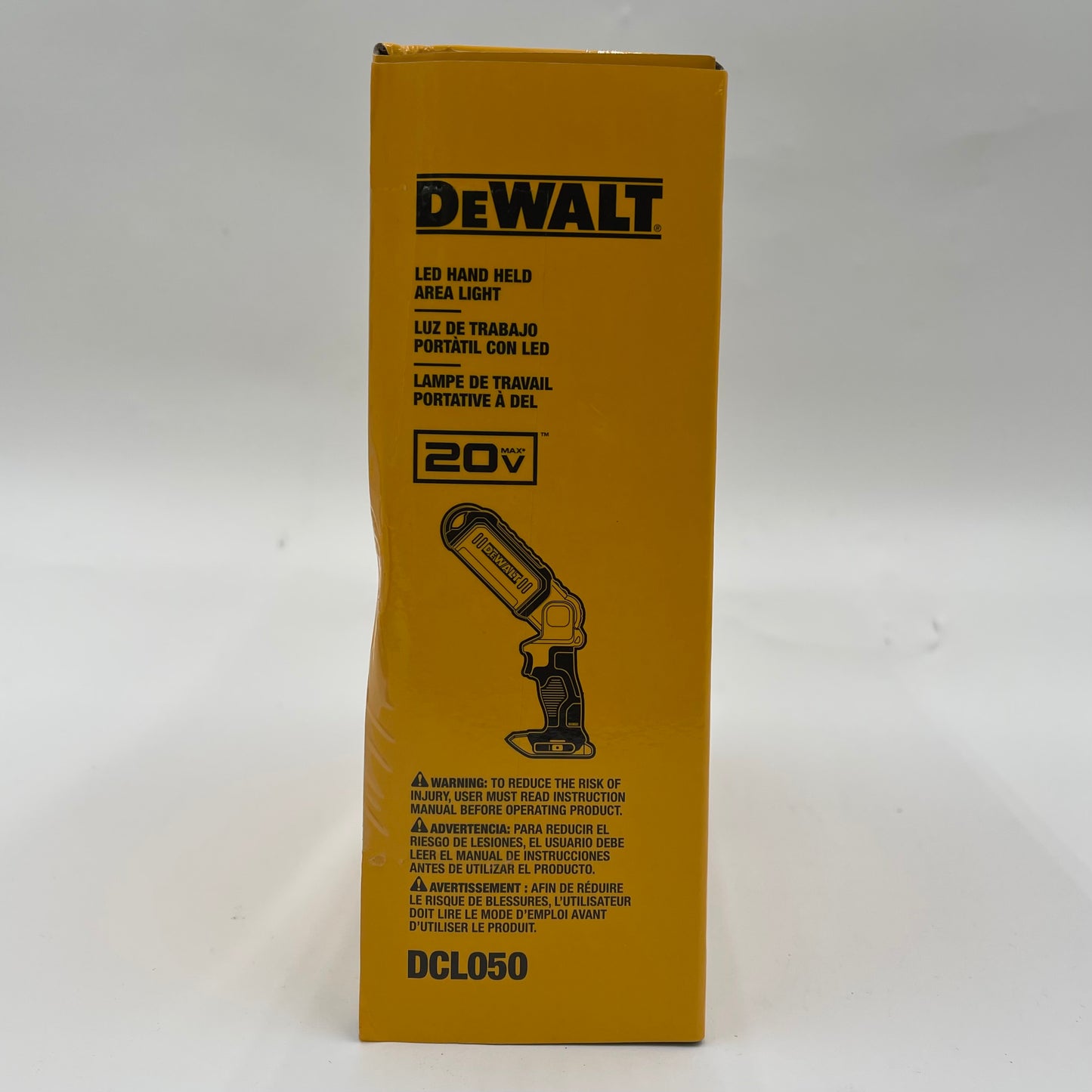 New DeWalt DCL050 20V MAX Led Hand Held Area Light