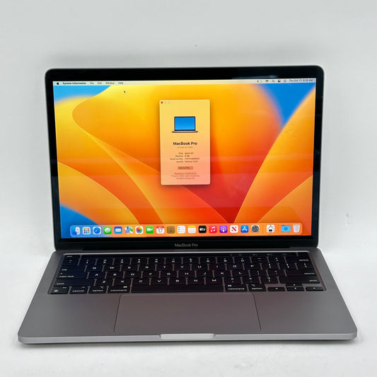 2020 Apple MacBook Pro 13" M1 8C GPU 3.2GHz 8GB RAM 256GB SSD A2338