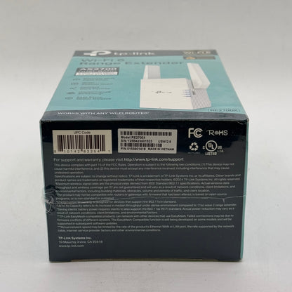 New TP-Link AX2700 Wi-Fi 6 Dual-Band Range Extender RE2700X