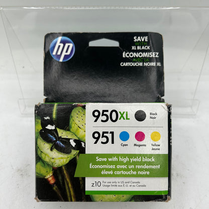 New Expired HP 950XL And 951 C2P01FN Black Noir,Cyan,Magenta,Yellow Jaune Ink Cartridge