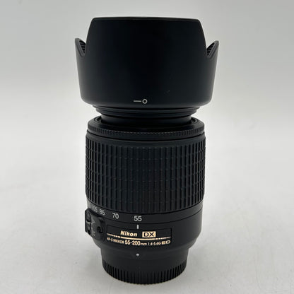 Nikon AF-S DX NIKKOR 55-200mm f/2.8 Auto & Manual Lens F