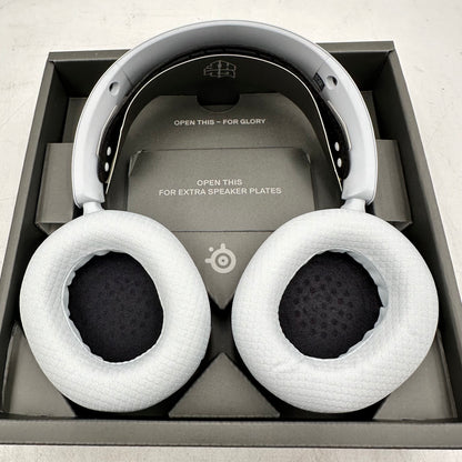 New Steelseries Arctis Nova 7P Wireless Gaming Headset+Booster Pack Bundle White 61562