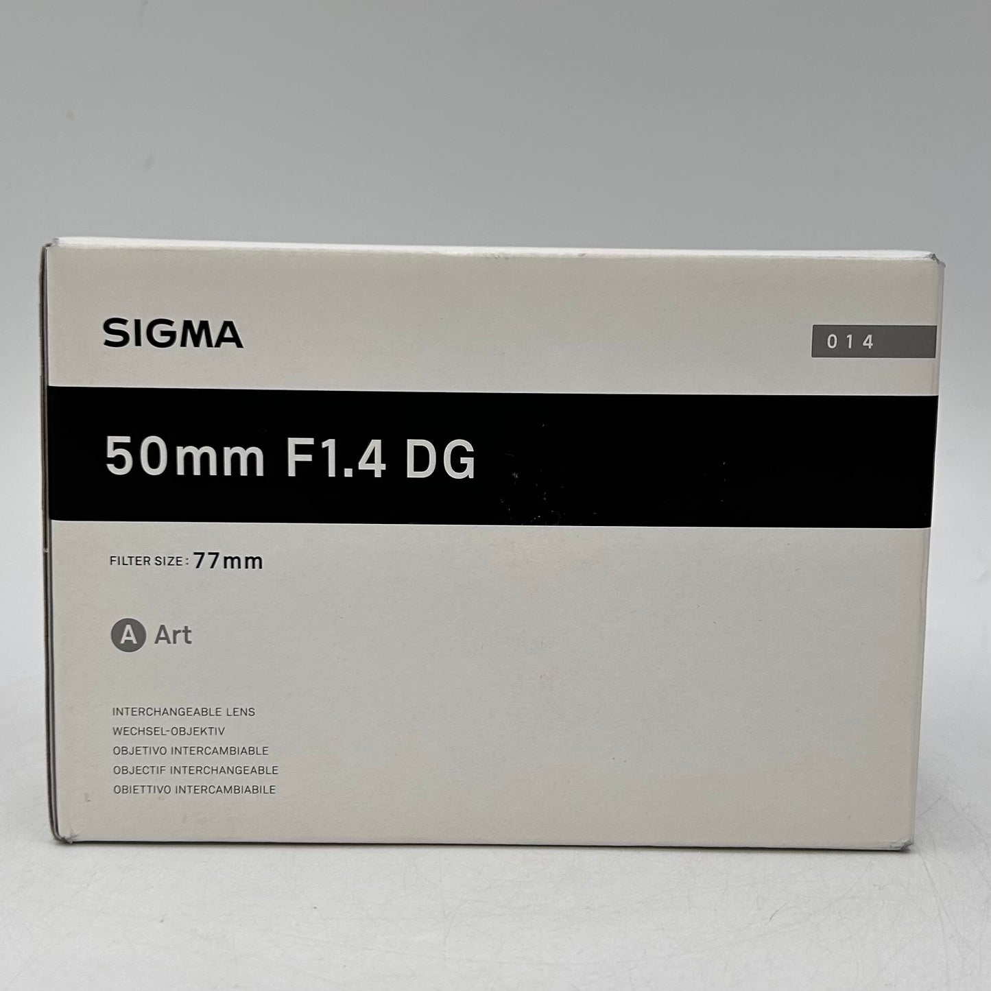 New Sigma Art Lens 50mm f/1.4 DG For Sony E-Mount Fixed/Prime Lens