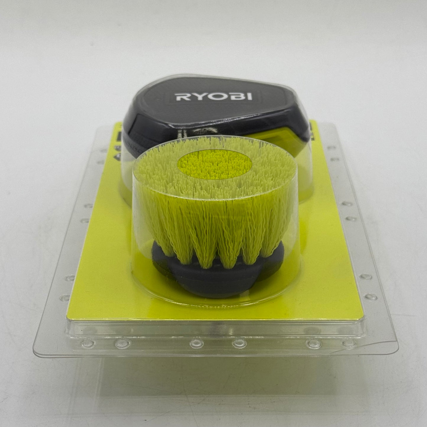New Ryobi A95PS1 18V Palm Scrubber & 2" Medium Bristle Brush