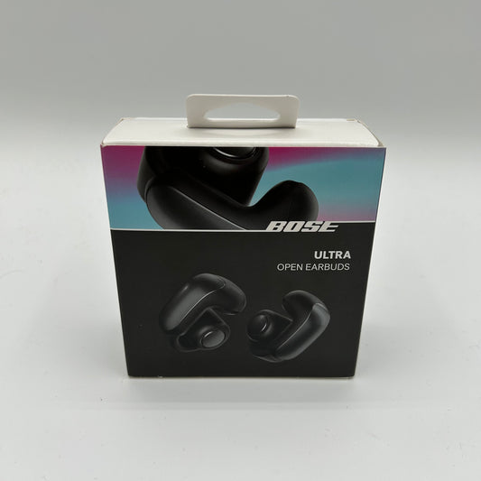 New Bose Ultra Wireless Open Earbuds Black 881046-0010