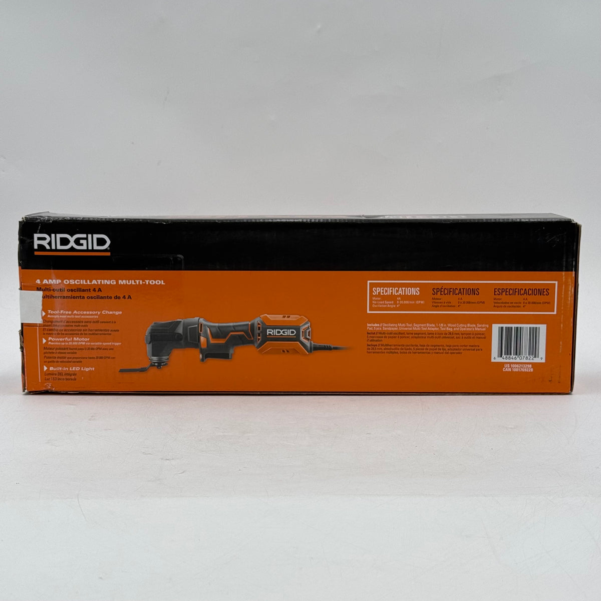 New Rigid R28700 120V 4 AMP Oscillating Multi-Tool