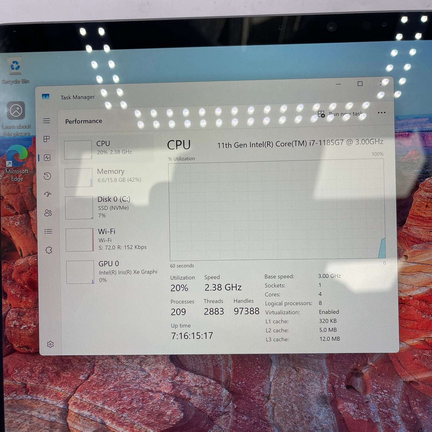 Microsoft Surface Pro 8 1983 13" i7-1185G7 3.0GHz 16GB RAM 512GB SSD