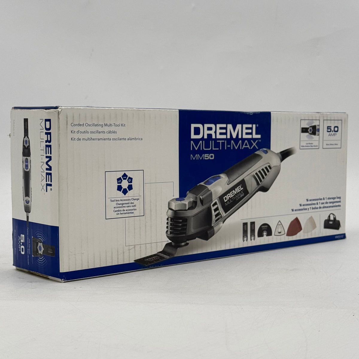 New Dremel MM50-02 Multi-Max Corded Oscillating Multi-Tool Kit