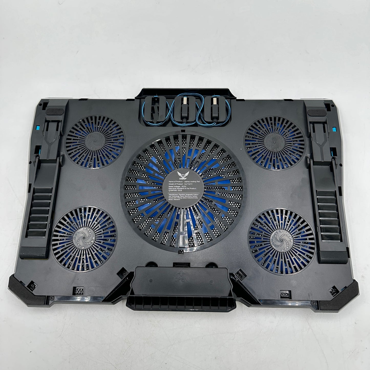 New WSKY Ice Troll 4/K33 Fancy Edition Laptop Cooling Pad