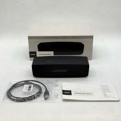 Bose Soundlink Mini II SE Wireless Portable Bluetooth Speaker Black 835799-0100