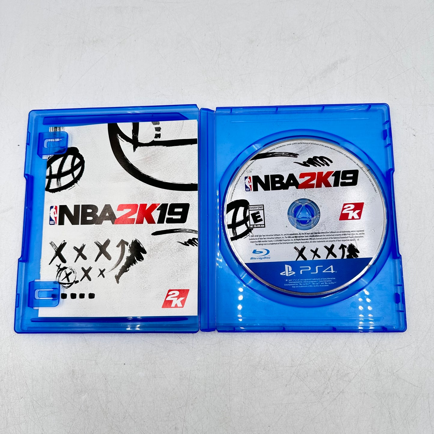 Lot of 4 Sony PlayStation 4 PS4 Games NBA 2K18, NBA 2K19, NBA 2K20, NBA 2K21