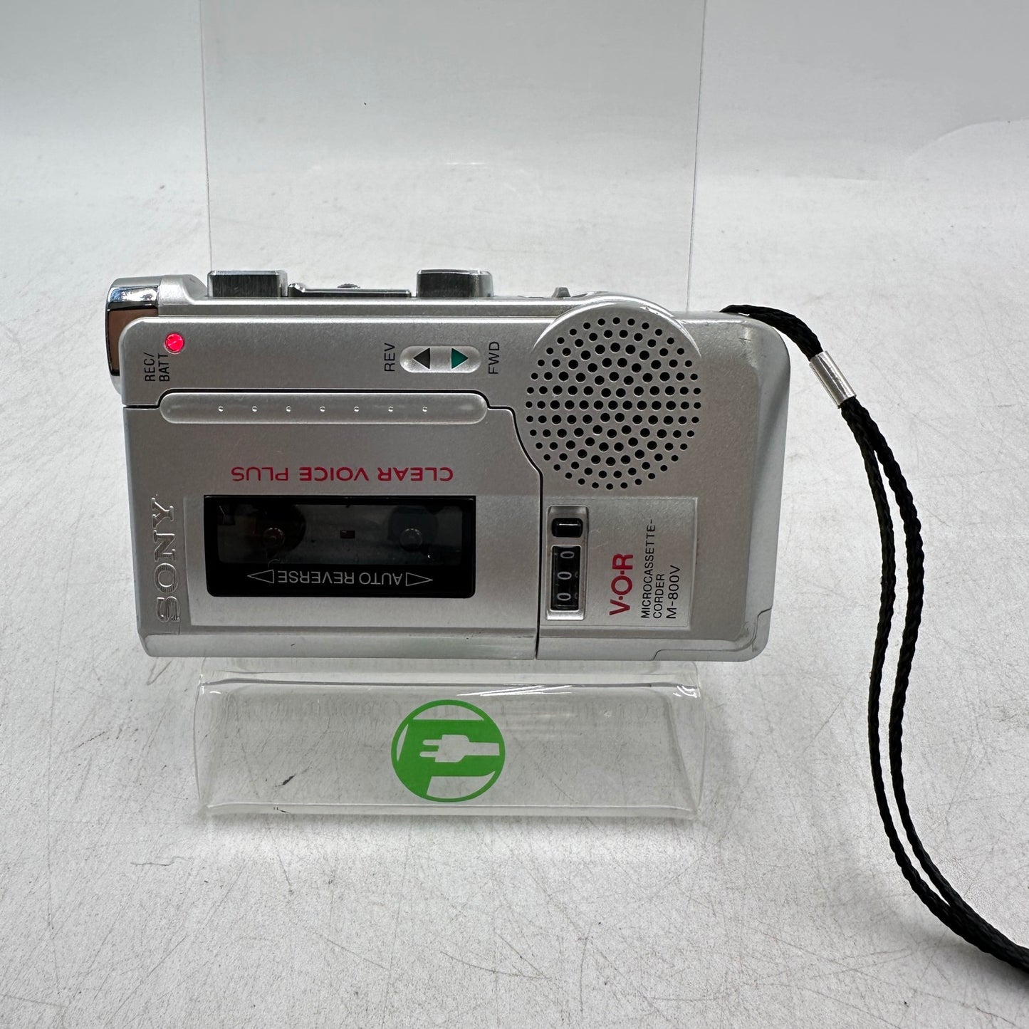 Sony VOR Micro-Cassette-Corder Dictaphone Voice Handheld Recorder M-800V