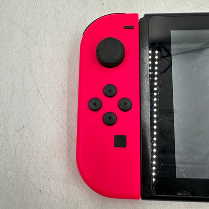 Nintendo Switch v2 Video Game Console Only HAC-001 (-01) Neon Pink/Neon Green