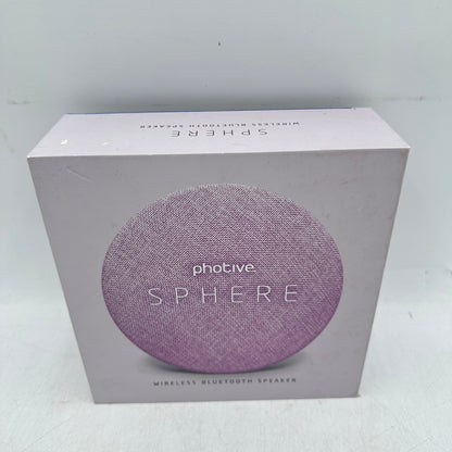 Photive Sphere Bluetooth Speaker Lavender PH-SPHERE-LAVENDER