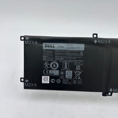 Dell 4GVGH (6-Cell) Battery 01P6KD for DELL XPS 15 9550 /Precision 15 5510