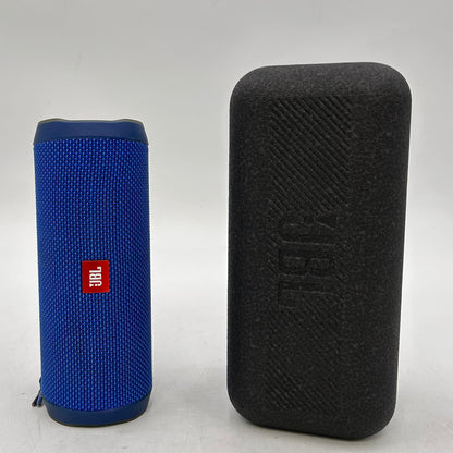 JBL Flip 4 Portable Bluetooth Party Speaker Blue JBLFLIP4BLUAM