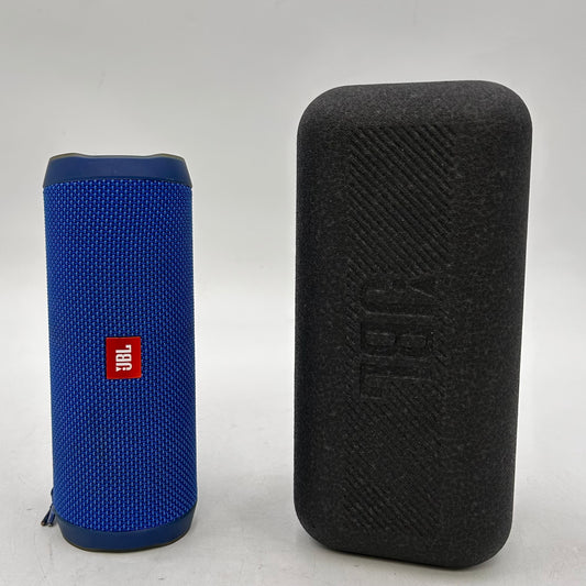 JBL Flip 4 Portable Bluetooth Party Speaker Blue JBLFLIP4BLUAM