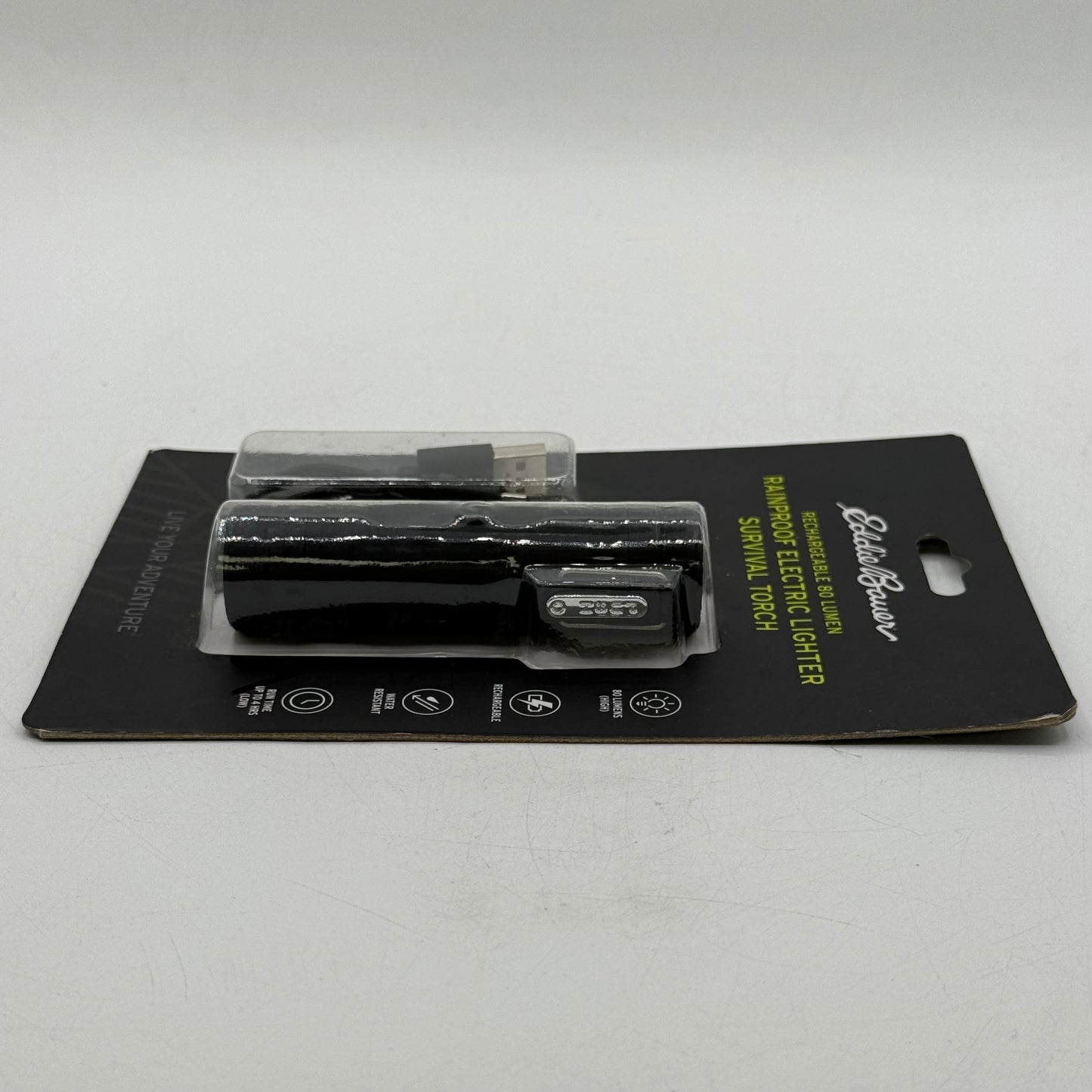 Eddie Bauer Rechargeable 80 Lumen Electric Lighter / Torch