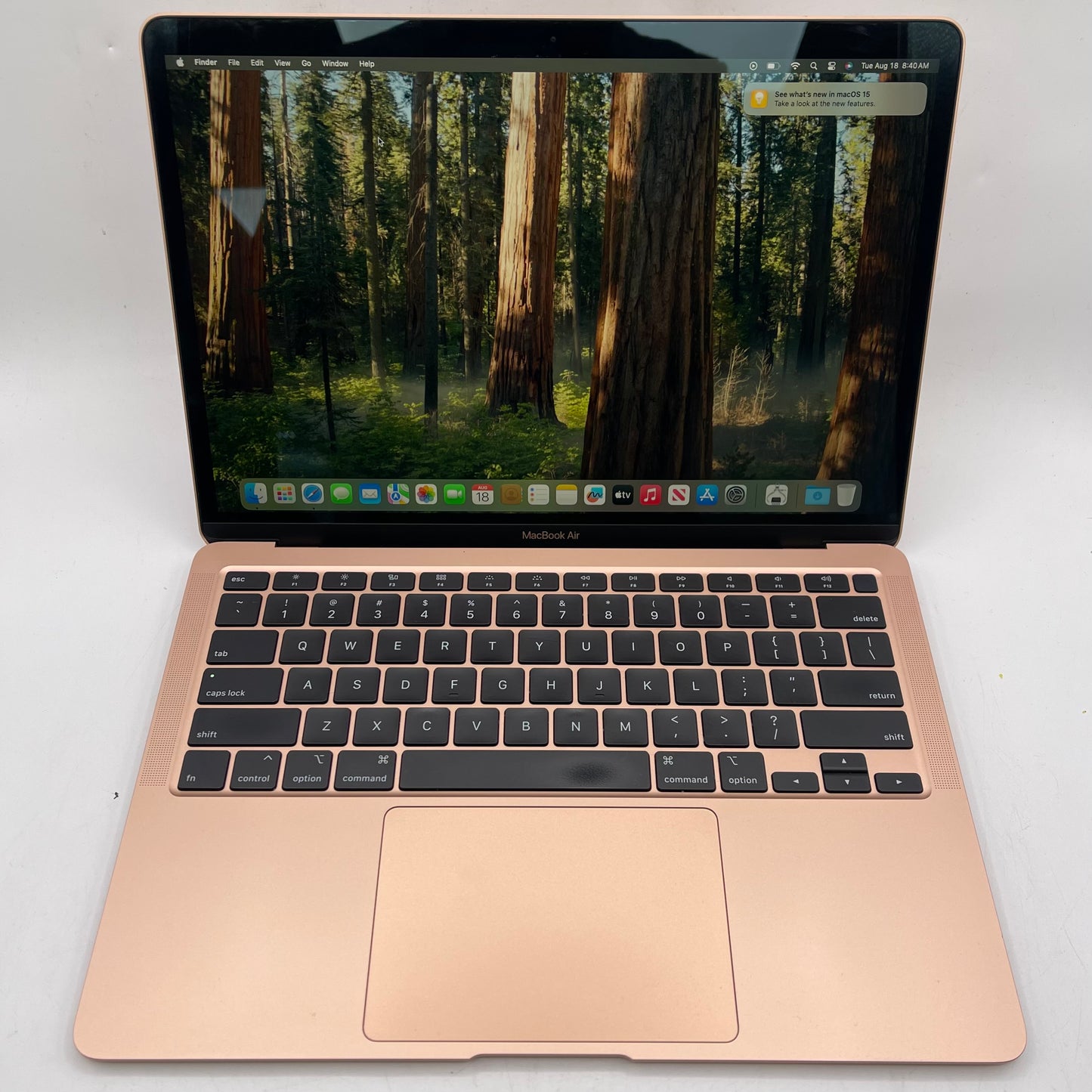 2020 Apple MacBook Air 13.3" i3 1.1GHz 8GB RAM 256GB SSD Gold A2179