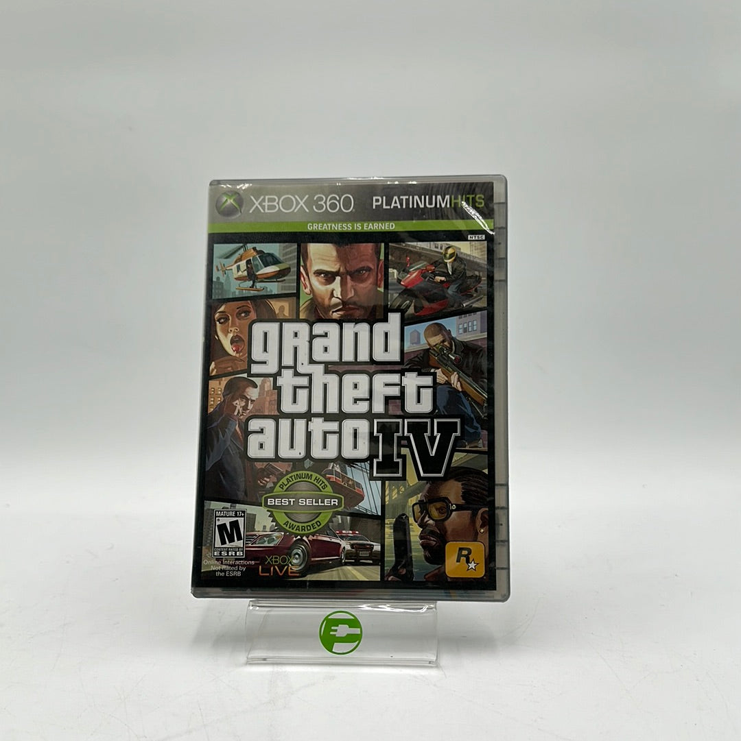 Grand Theft Auto IV  (Microsoft Xbox 360,  2008)