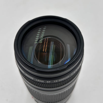 Canon EF Telephoto Lens 75-300mm f/4.5-5.6 III Zoom Lens