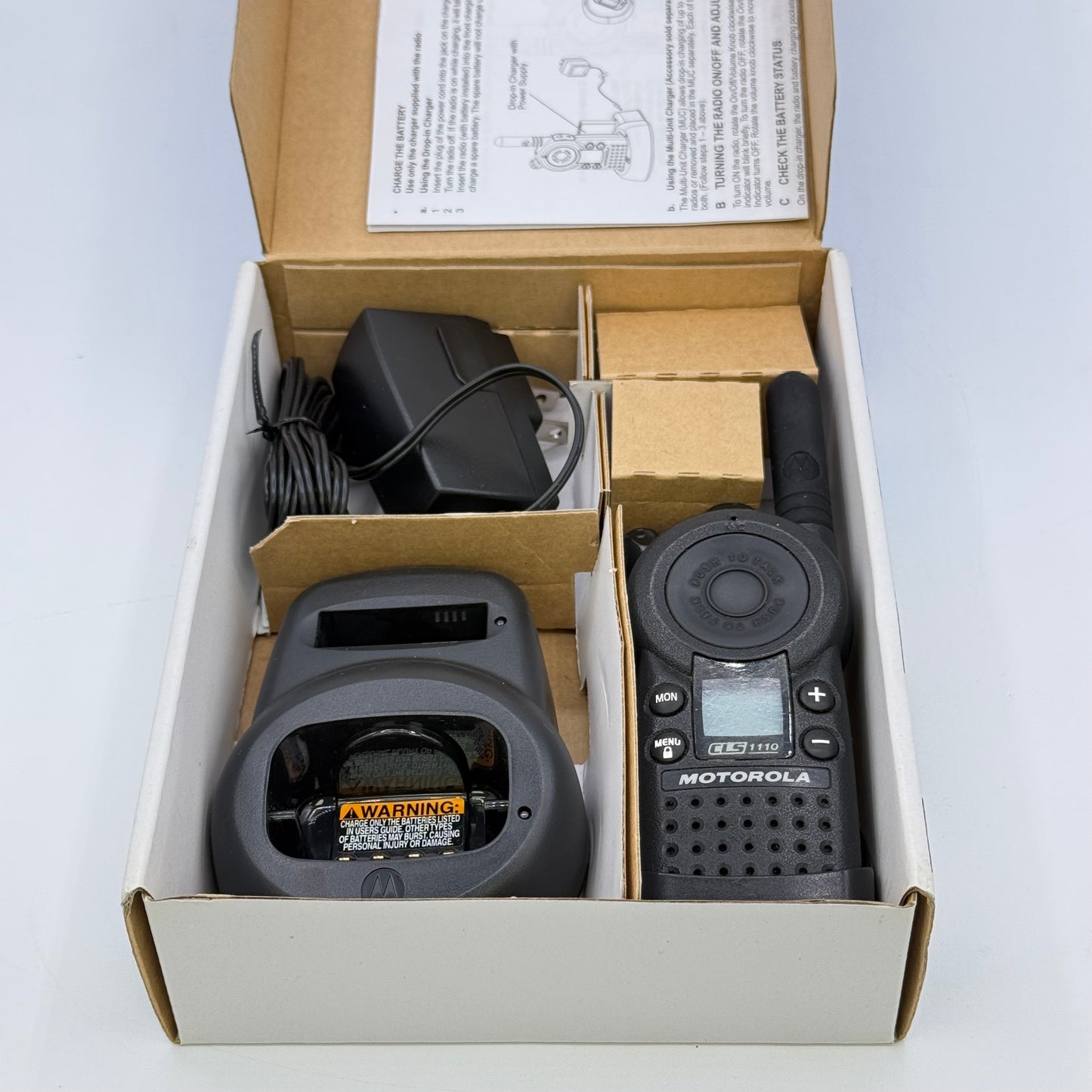 Motorola CLS Two-Way Business Radio CU1110GYN1BA