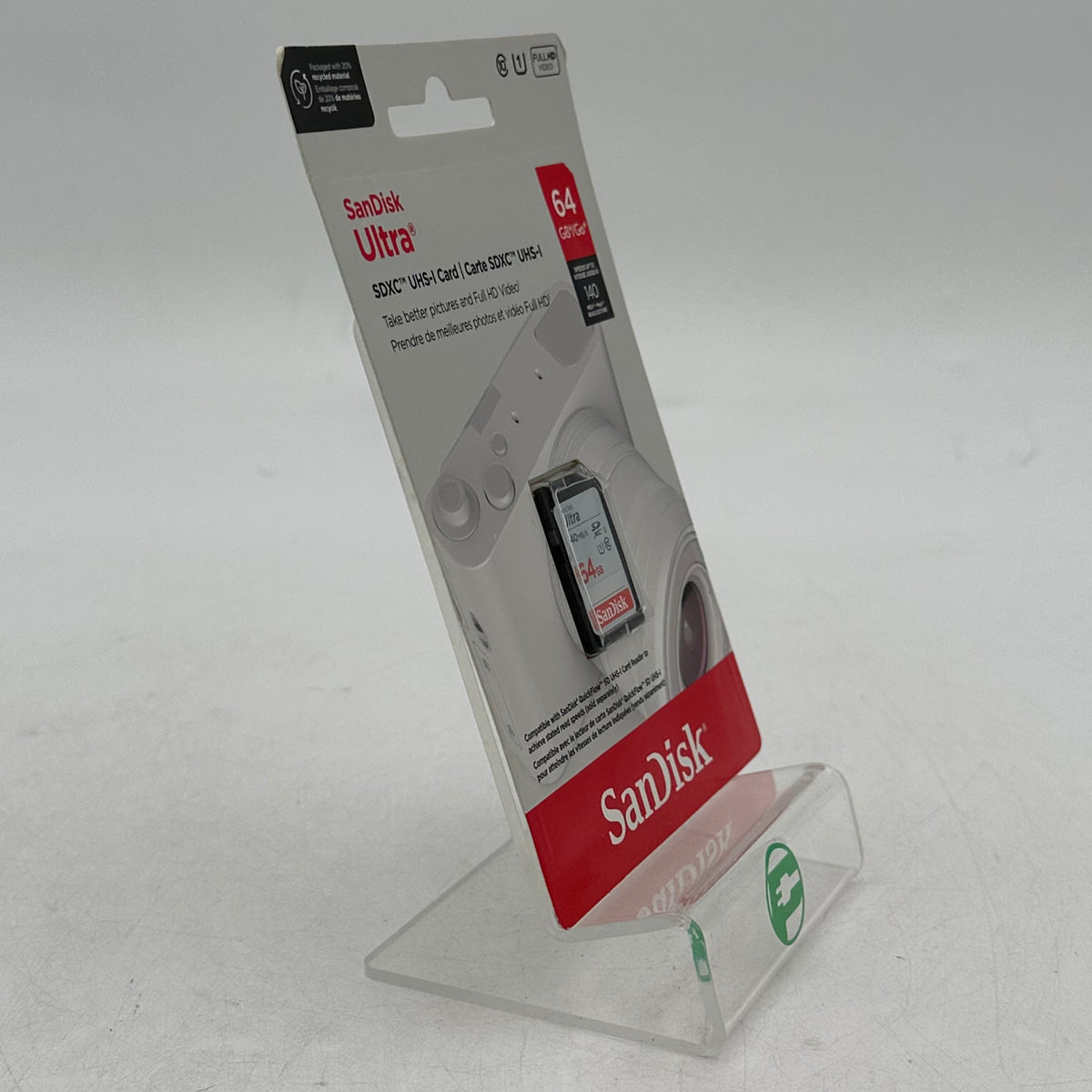 New Sandisk Ultra 64GB SDXC UHS-I Memory Card 140 Mbs