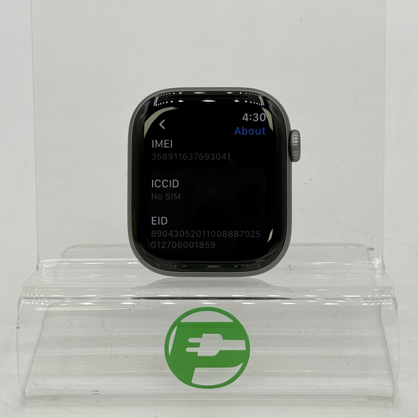 Unlocked Apple Watch Series 11 42MM Space Gray Aluminum Black Sport Band