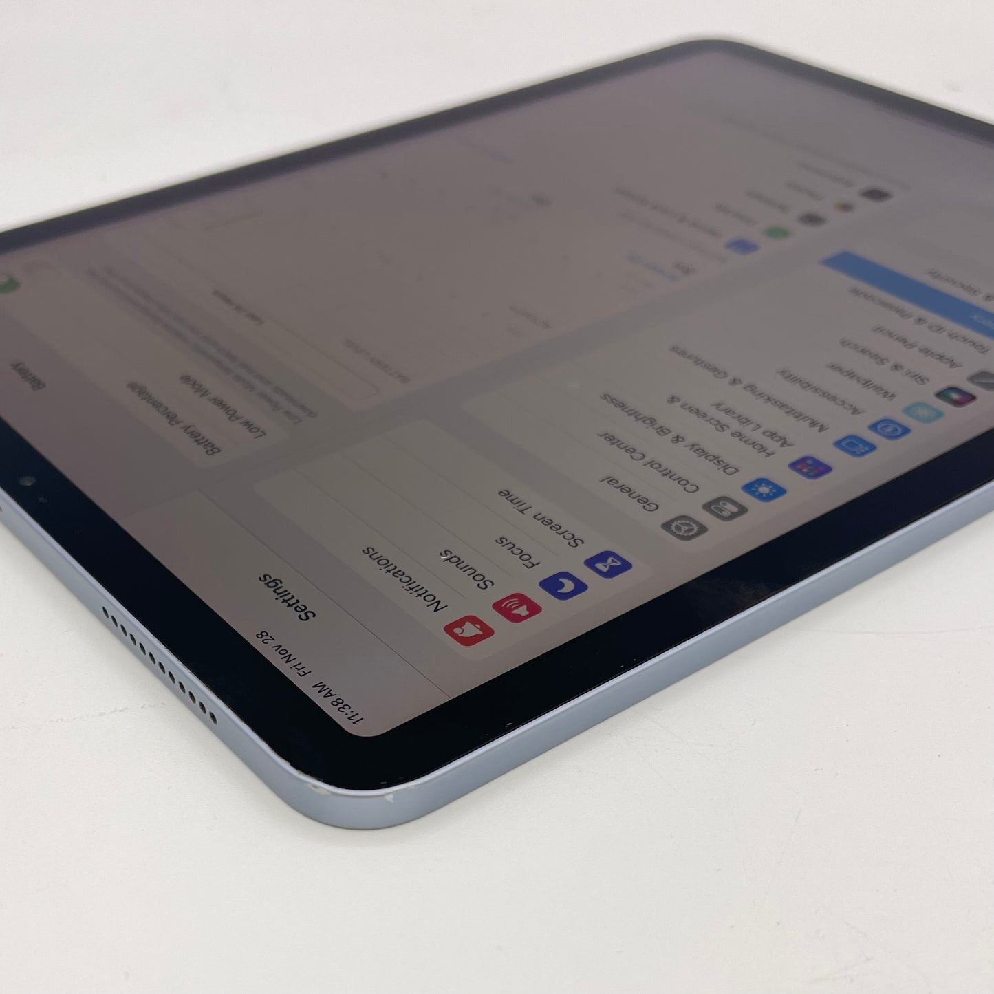 WiFi Only Apple iPad Air 4th Gen 64GB Sky Blue MYFQ2LL/A