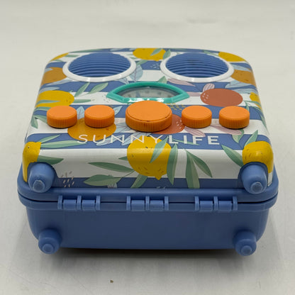 SunnyLife AM/FM Stereo 2-Band Radio Receiver Bluetooth Speaker Blue FSR928BT