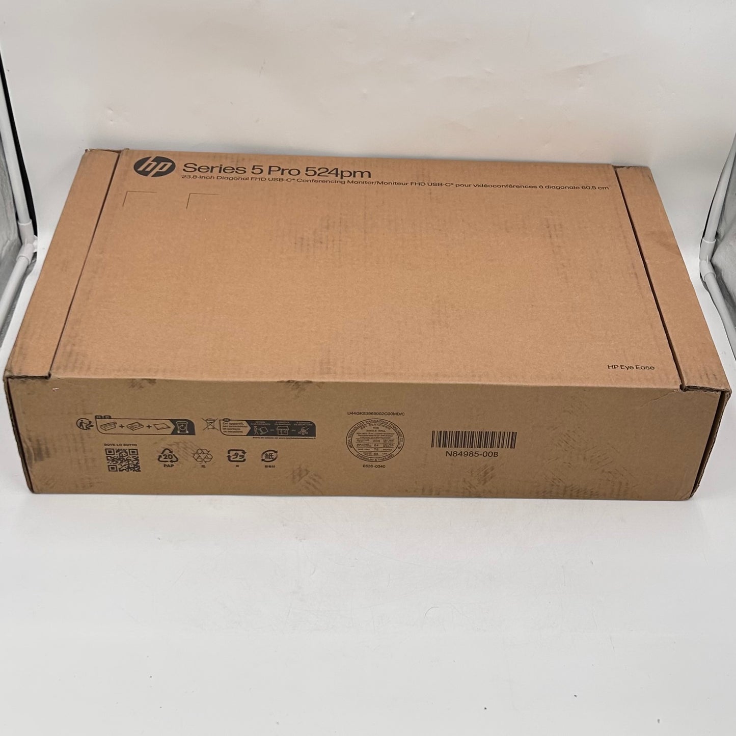 New HP 23.8" Series 5 Pro 524pm FHD LCD IPS USB-C Conferencing Monitor