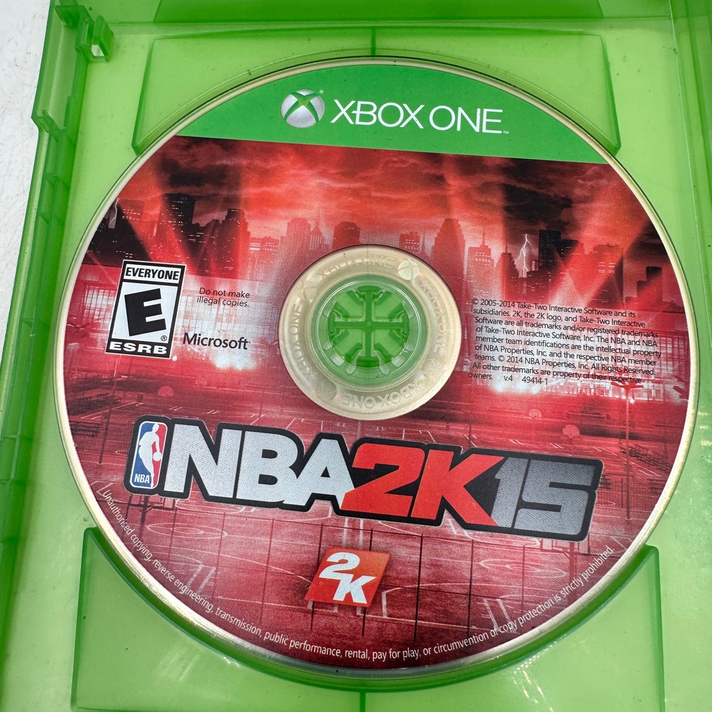 Lot of 4 Microsoft Xbox One Games [DB Xenoverse XV,MK 11,NBA 2K20,NBA2K15]