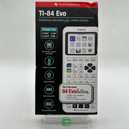 New Texas Instruments TI-84 Evo Graphing Calculator