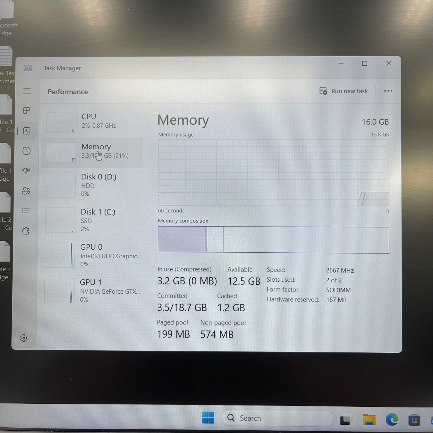Dell G5 15.6" i7-9750H 2.6GHz 16GB RAM 256GB SSD 1TB HDD GeForce GTX 1660 Ti