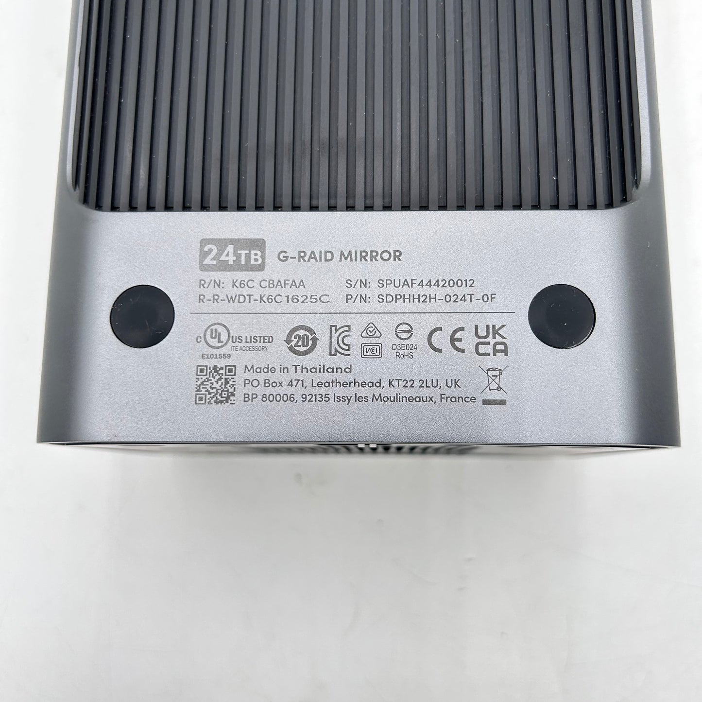 SanDisk G-Raid Mirror 24TB USB-C HDD SDPHH2H-024T-0F