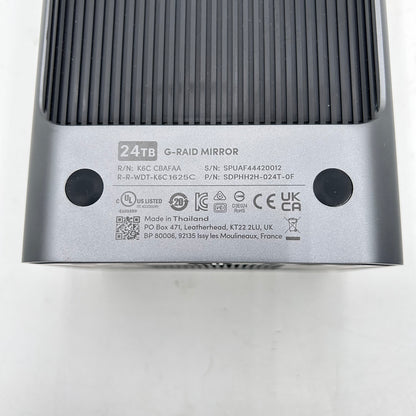 SanDisk G-Raid Mirror 24TB USB-C HDD SDPHH2H-024T-0F