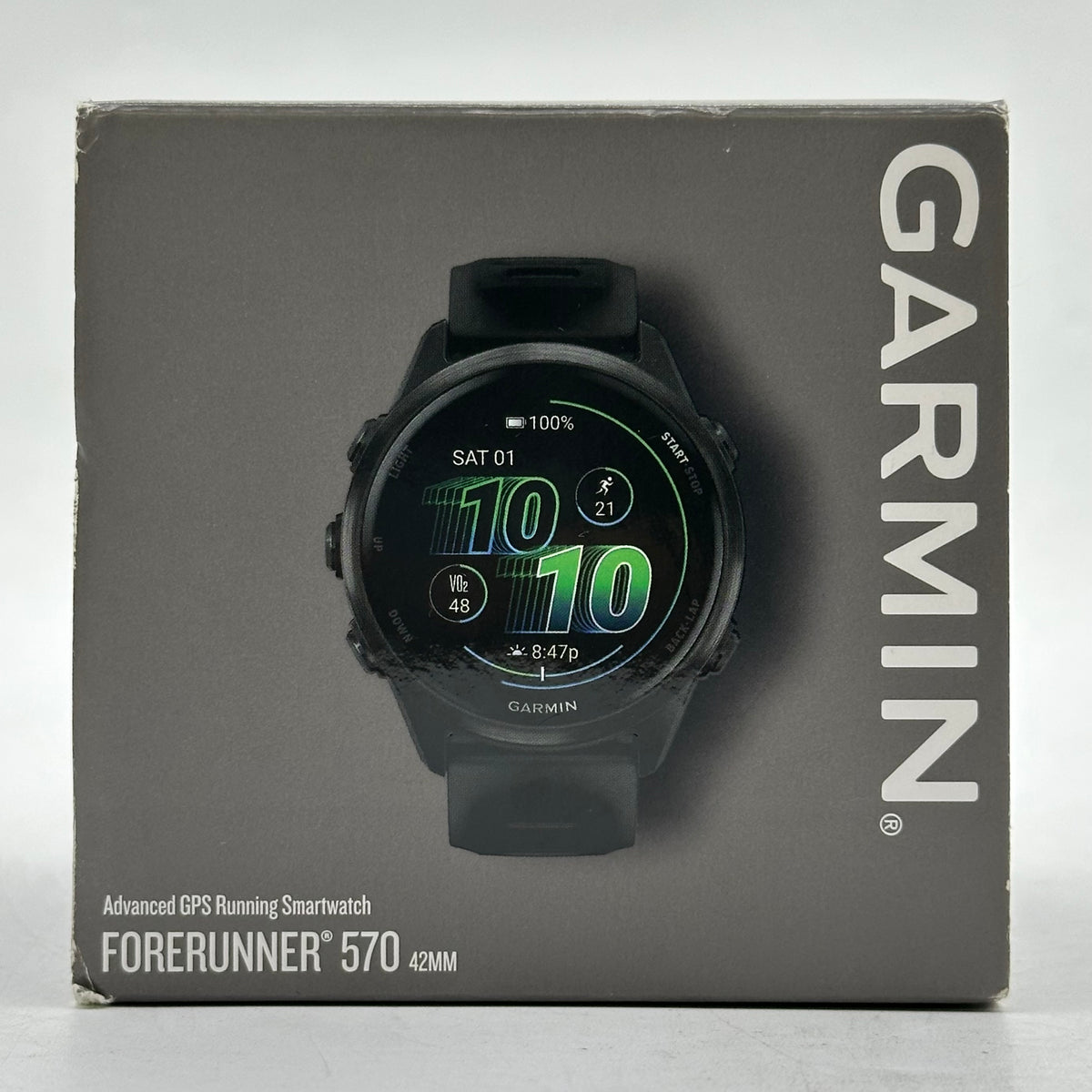New Garmin Forerunner 570 42mm Advanced GPS Running Smartwatch 010-02970-00