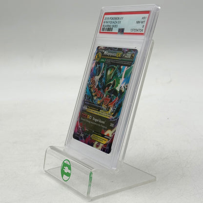 Pokémon TCG XY - Roaring Skies M Rayquaza EX 61/108 Holo English PSA 8 NM-MT