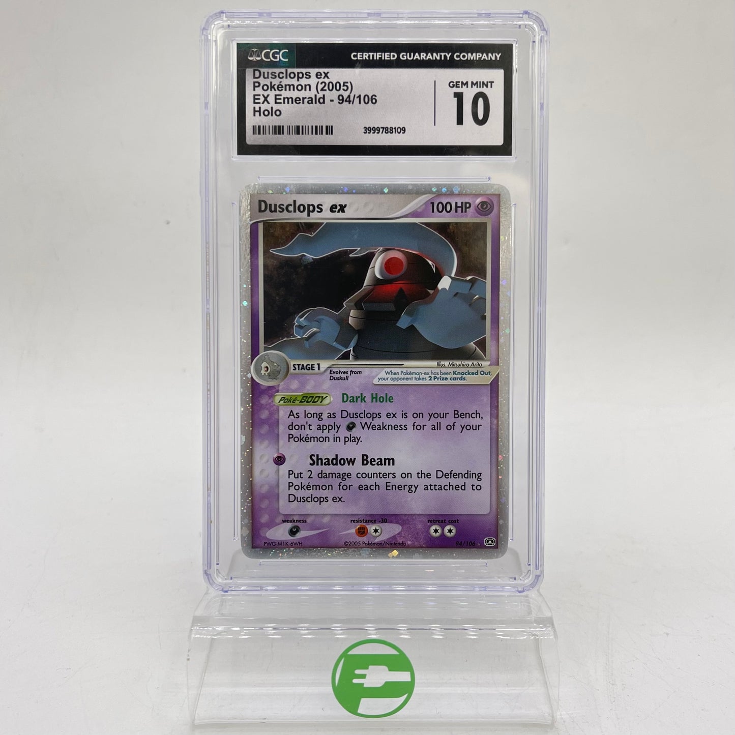 Pokémon TCG 2005 EX Emerald Dusclops ex 94/106 English