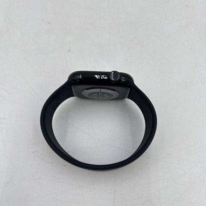 GPS Only Apple Watch Series 10 42MM Black Aluminum Black Solo Loop MWWX3LW/A