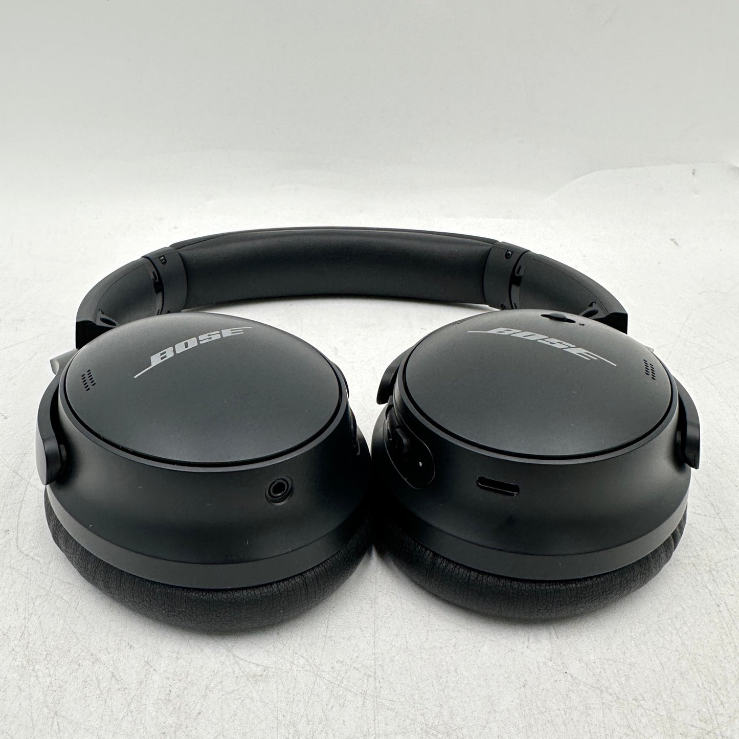 Bose QuietComfort 45 Black Over-Ear Noise-Cancelling Bluetooth Headphones  437310