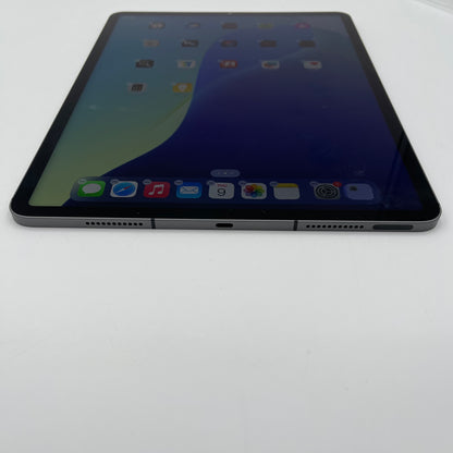 Unlocked Apple iPad Pro 12.9" 5th Gen 2TB Silver NHP43LL/A w/ Pencil & Keyboard