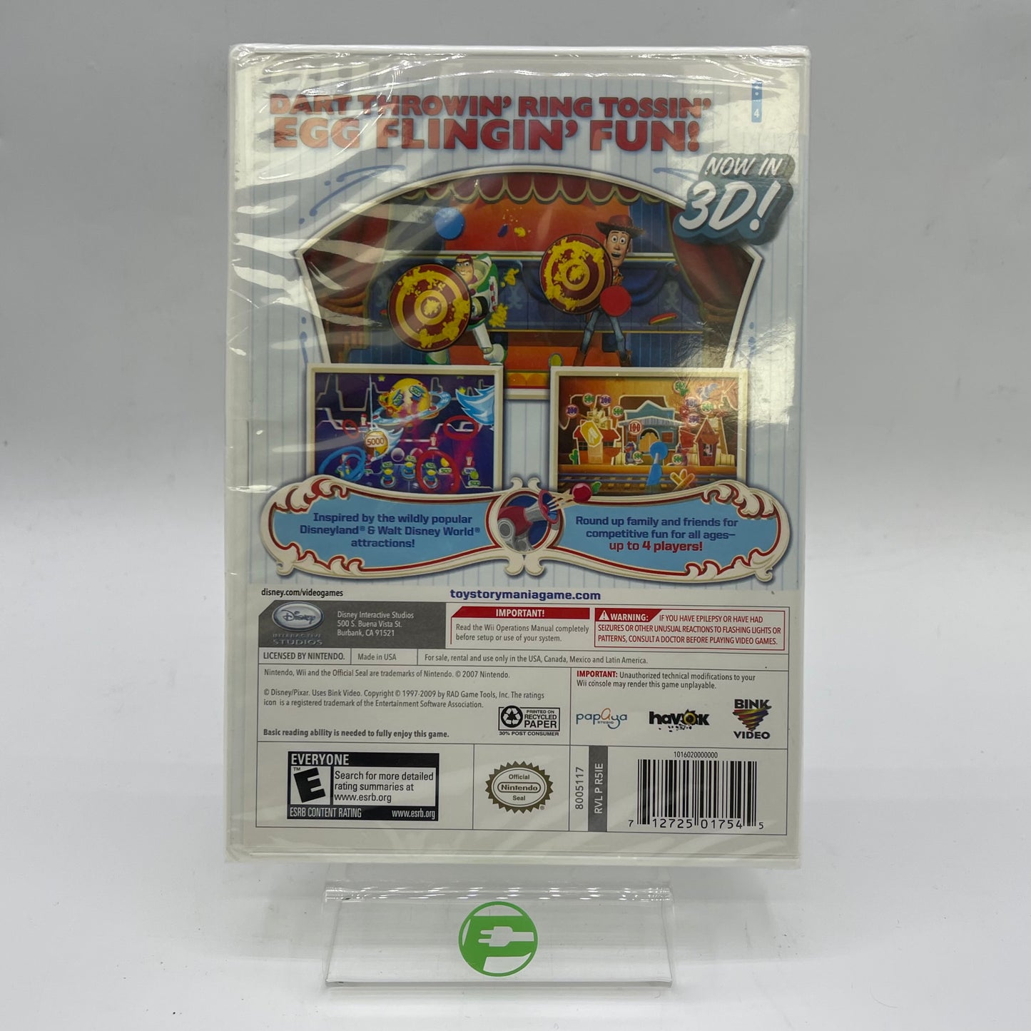 New Toy Story Mania (Nintendo Wii, 2009)