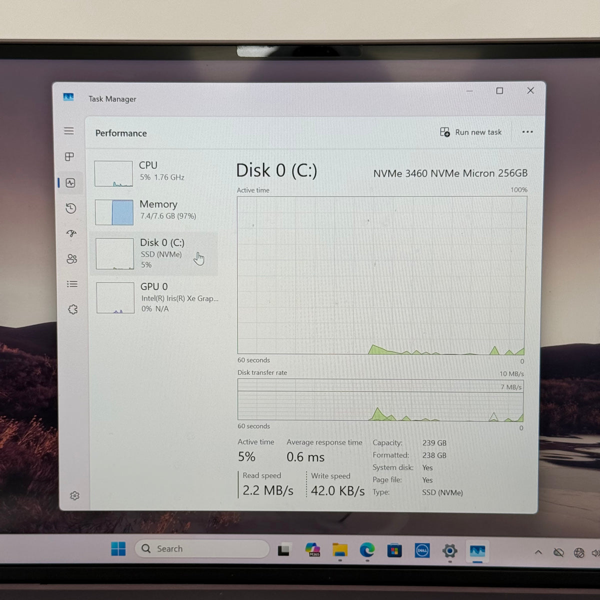 Dell XPS 13 9315 13.4" i5-1230U 1.0GHz 8GB RAM 256GB SSD